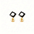 Black / 6mm Pair
