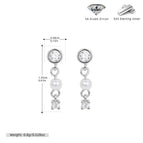 Platinum-Plated-2 / 925 Silver