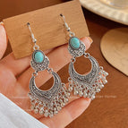 15-Blue Crescent Ear Hook 535