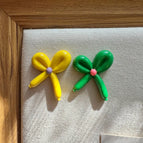 Green Yellow 925 Silver Needle