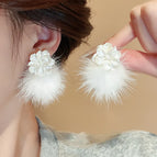 20# Silver Needle-White Flowers