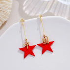 Red Earrings A54