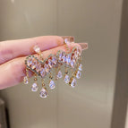 39# Silver Needle-Pink-Red Heart