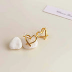 Golden Hollow Love-18K Plating
