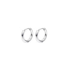 Silver / 8mm Pair