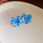 3#Silver Needle-Blue-Flowers