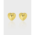 18K Gold [with Sterling Silver Earplug]] / 925 Silver