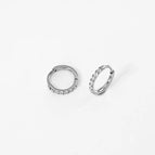 1.6 * 8mm Silver (a Pair)