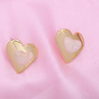 Pink Gold Heart