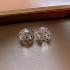 8# Silver Needle-Silver-Black-Round