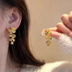 23# Light Luxury Golden Earrings Pendant