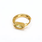 Golden Horse Eye-Shaped Lake Water Yellow Diamond