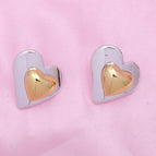 Golden Silver Heart