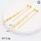 95 * 4mm / Gold / 1 Pair/Package