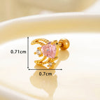 Multicolor-Golden Yellow / 4#