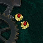 Gold / Red Opal