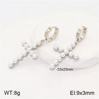 33 * 23mm / Silver / 1 Pair/Package
