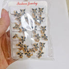 Black Butterfly Earrings