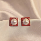 Square Earrings XXX6816