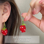 0228 Strawberry Ear Hook