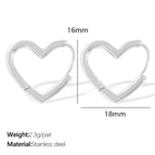 Eh825 Silver Earrings