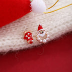 E6665/Pearl Gloves Hollow Elderly Hat