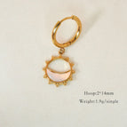 Moon Sun White Shell