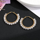 Style 1 / Stainless Steel Copper Natural Stone