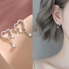 Love star earrings