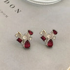 1# Sterling Silver Needle Stud Earrings