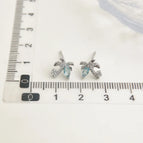 Coconut Tree Zircon-Silver Needle