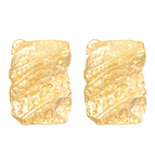 18K Real Gold Dotted Fold 8649
