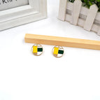 Green yellow White