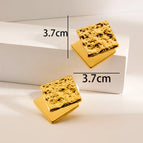 Liquid Metal Square-Gold