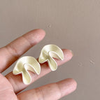 26#Irregular Mosquito Coil Clip-on Earrings