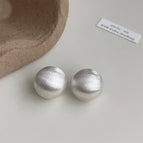 Semicircular Brushed-Silver Needle