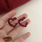 #31 Hollow Heart Earrings