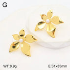 35 * 31mm / Gold / 1 Pair/Package