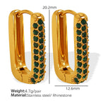 Eh315 Lvzuan Gold Earrings