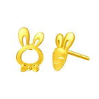 Yakin Rabbit Turnip Earrings