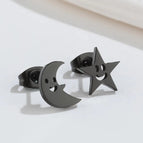 Star Moon Black