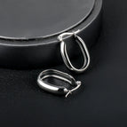 Steel Color / 23.4*16.3mm Half Arc U-Shaped
