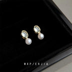 Geometric Zircon [Earrings]