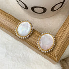 Type B Gold Edge Earrings