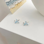 Zircon Cross/1 Pair