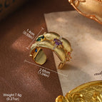 Color Zirconium / 1.4*2.65CM