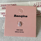 A424 Pink Zirconium Water Drop 1