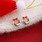 E6671/white and Green Circle