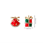 Bell Gift Earrings 925 Silver Needle