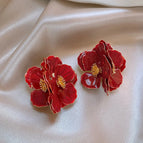18# Silver Needle-Red Flowers